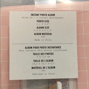 Instax Patterned Photo Album